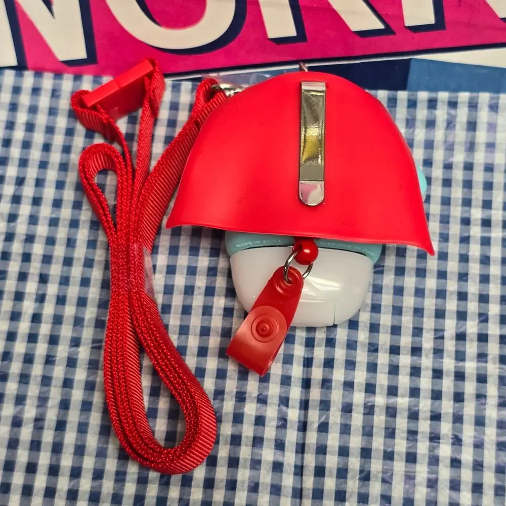 BBW Calling All Heroes Wearable Lanyard Pocketbac Holder Firecracker Pop Refill